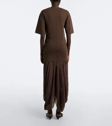 TOTEME Cocoon midi dress | Thumbnail 2 TOTEME Cocoon midi dress | Thumbnail 2