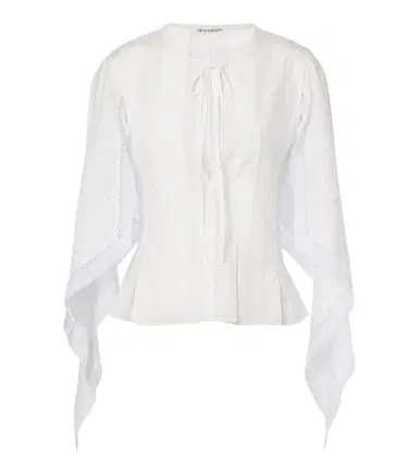 JW Anderson Draped cotton top | Thumbnail 1