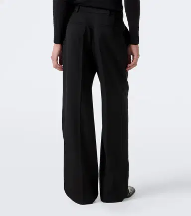 Saint Laurent Wool gabardine wide-leg pants | Thumbnail 4 Saint Laurent Wool gabardine wide-leg pants | Thumbnail 4