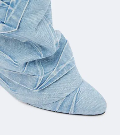 The Attico Leon denim knee-high boots | Thumbnail 4 The Attico Leon denim knee-high boots | Thumbnail 4