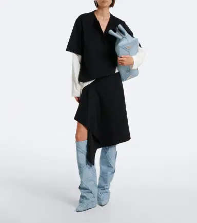 The Attico Leon denim knee-high boots | Thumbnail 5 The Attico Leon denim knee-high boots | Thumbnail 5