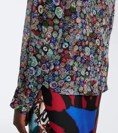 Dries Van Noten Embellished printed shirt | Thumbnail 3 Dries Van Noten Embellished printed shirt | Thumbnail 3