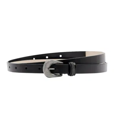 Brunello Cucinelli Monili leather belt | Thumbnail 1