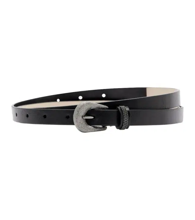 Brunello Cucinelli Monili leather belt