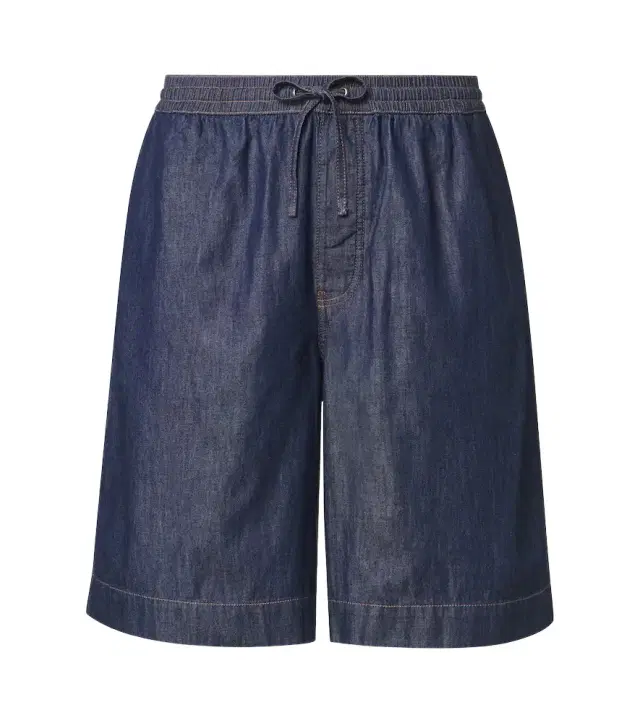 Loewe Anagram cotton chambray shorts