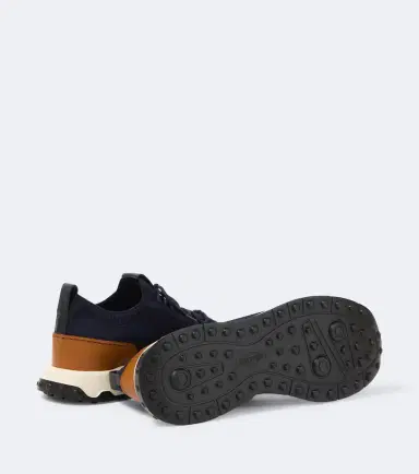 Tod's Calzino leather-trimmed sneakers | Thumbnail 5 Tod's Calzino leather-trimmed sneakers | Thumbnail 5