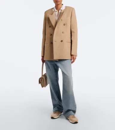 Tod's Leather-trimmed sneakers | Thumbnail 5 Tod's Leather-trimmed sneakers | Thumbnail 5