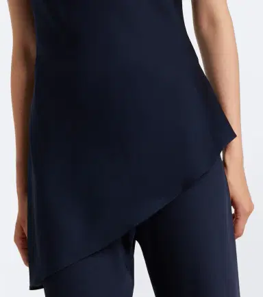 Veronica Beard Radford asymmetric halterneck top | Thumbnail 3 Veronica Beard Radford asymmetric halterneck top | Thumbnail 3