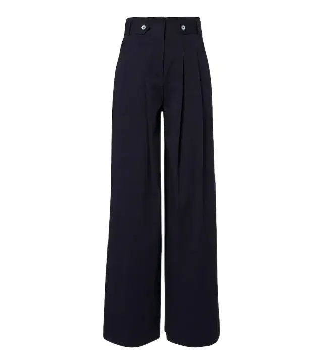 Veronica Beard Allman pleated cotton-blend wide-leg pants