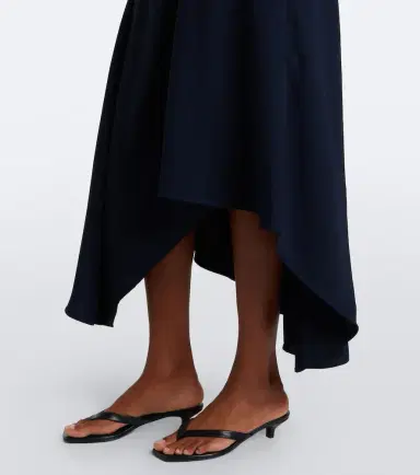 Veronica Beard Thalissa draped ribbed-knit midi dress | Thumbnail 2 Veronica Beard Thalissa draped ribbed-knit midi dress | Thumbnail 2