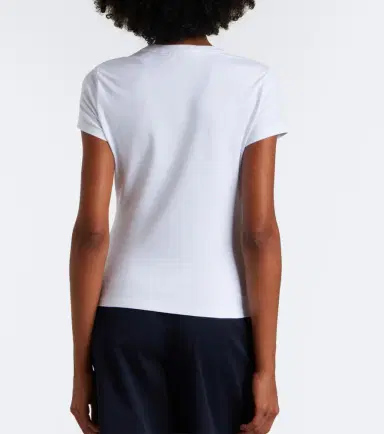 Veronica Beard Devin cotton-blend jersey T-shirt | Thumbnail 2 Veronica Beard Devin cotton-blend jersey T-shirt | Thumbnail 2