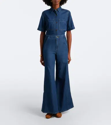 Veronica Beard Digby wide-leg jeans | Thumbnail 3