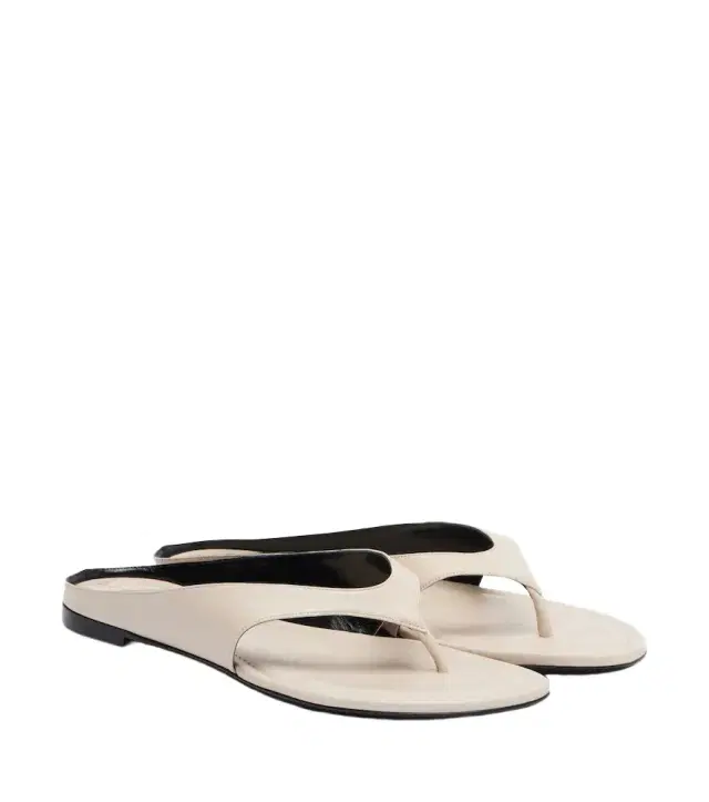 Herbert Levine Sunkissed leather thong sandals