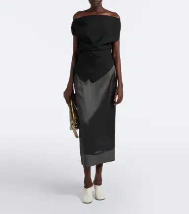 RÓHE Róhe Draped asymmetric top | Thumbnail 2 RÓHE Róhe Draped asymmetric top | Thumbnail 2
