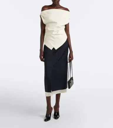 RÓHE Róhe Draped asymmetric top | Thumbnail 2 RÓHE Róhe Draped asymmetric top | Thumbnail 2