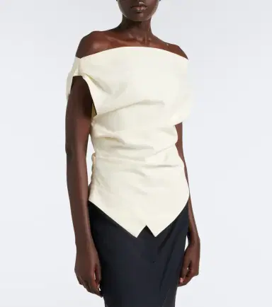RÓHE Róhe Draped asymmetric top | Thumbnail 4 RÓHE Róhe Draped asymmetric top | Thumbnail 4