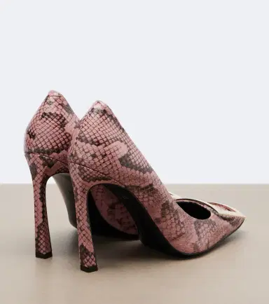 Roger Vivier Trompette snake-print leather pumps | Thumbnail 4 Roger Vivier Trompette snake-print leather pumps | Thumbnail 4