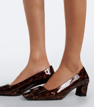 Roger Vivier Belle Vivier printed patent leather pumps | Thumbnail 5