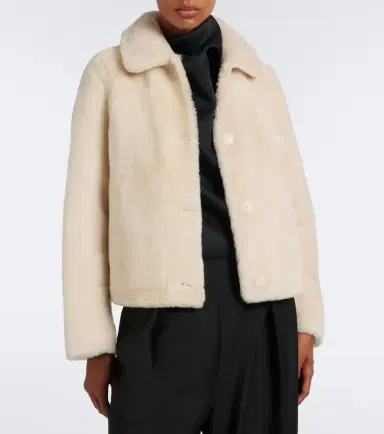 Yves Salomon Shearling jacket | Thumbnail 4