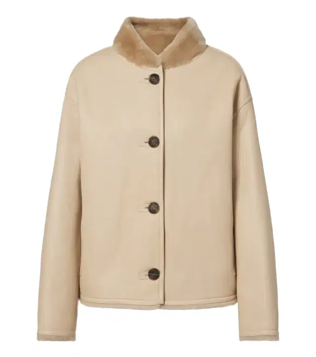 Yves Salomon Reversible shearling-trimmed leather jacket