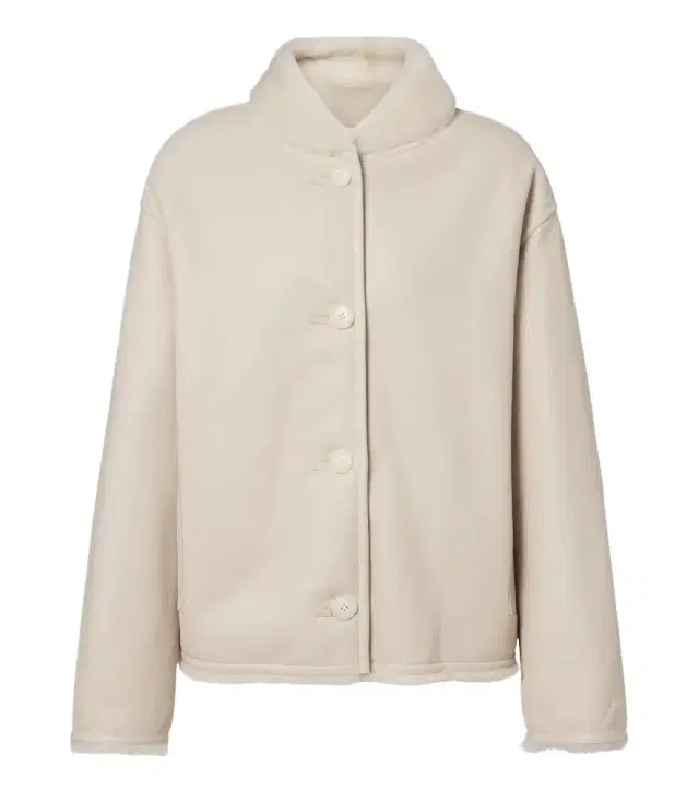 Yves Salomon Reversible shearling-trimmed leather jacket