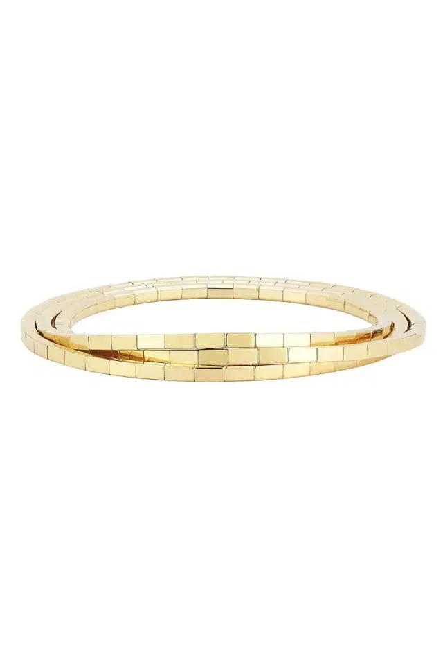 ROBERTO DEMEGLIO Three Turn Bracelet - Yellow Gold