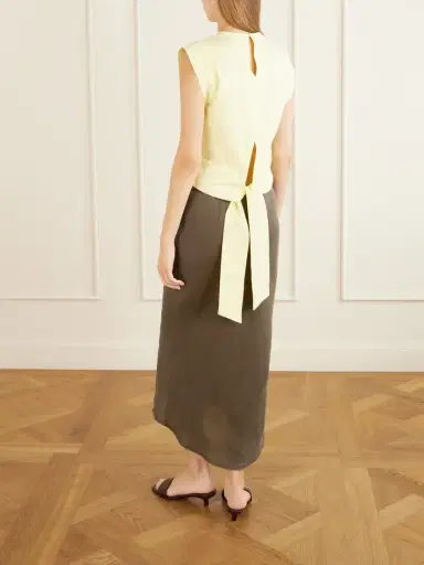 SIR. Rochelle Cropped Cotton Tank | Thumbnail 3