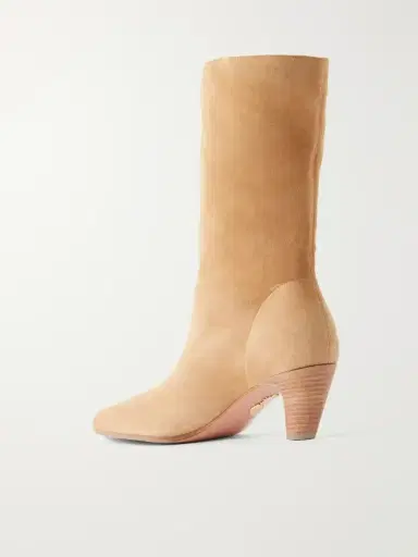 Aquazzura Slouchy 50 Suede Ankle Boots | Thumbnail 3