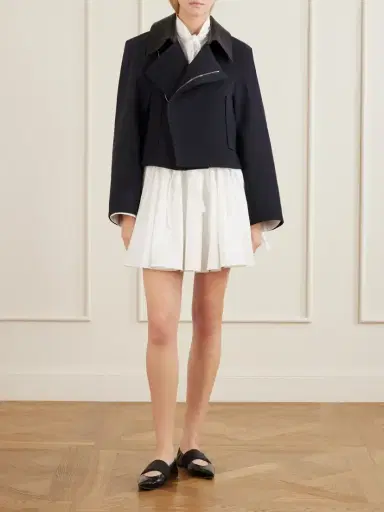 Givenchy Cotton And Wool-blend Gabardine Jacket | Thumbnail 2 Givenchy Cotton And Wool-blend Gabardine Jacket | Thumbnail 2