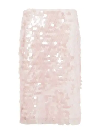 Tory Burch Sequin-embellished Mesh-jersey Midi Skirt | Thumbnail 1 Tory Burch Sequin-embellished Mesh-jersey Midi Skirt | Thumbnail 1