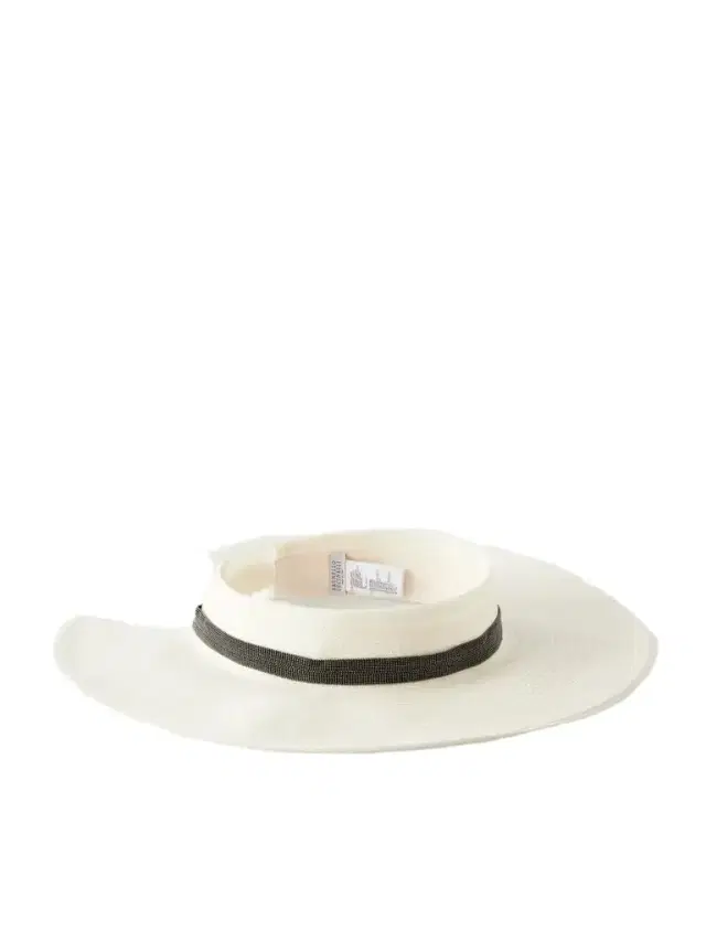 Brunello Cucinelli Bead-embellished Hemp-blend Hat