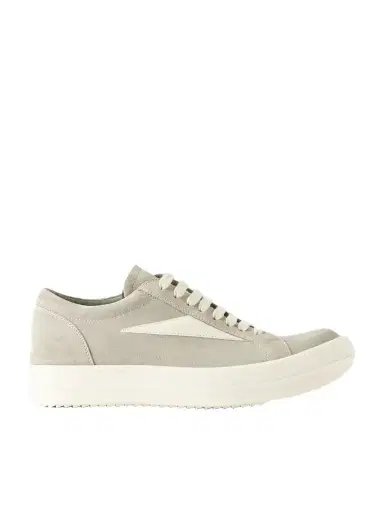 Rick Owens Vintage Suede-trimmed Leather Sneakers | Thumbnail 1