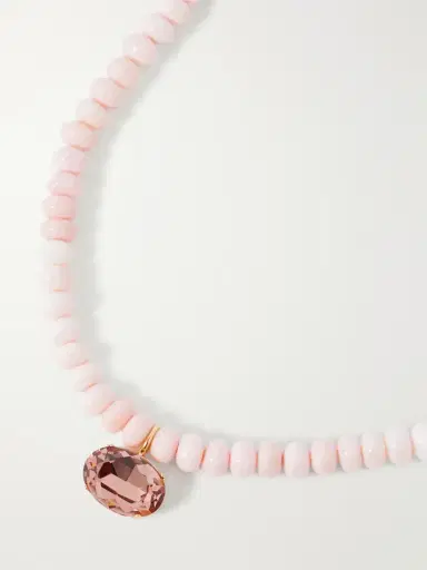 Jennifer Behr Sidonie Gold-tone Quartz Necklace | Thumbnail 4