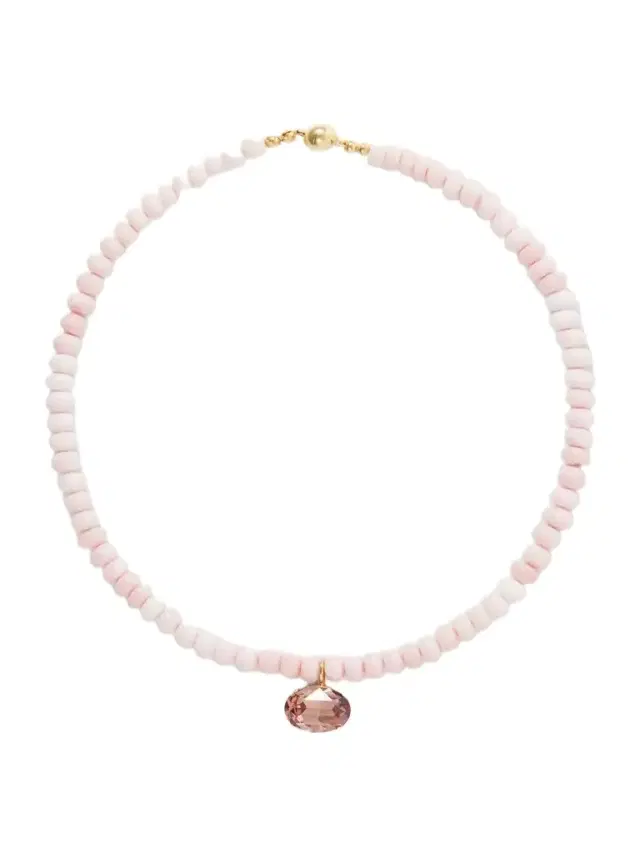 Jennifer Behr Sidonie Gold-tone Quartz Necklace