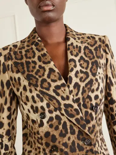 Dolce & Gabbana Leopard-print Wool Blazer | Thumbnail 5 Dolce & Gabbana Leopard-print Wool Blazer | Thumbnail 5