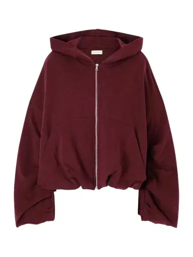 Dries Van Noten Cotton-jersey Zip-up Hoodie | Thumbnail 1 Dries Van Noten Cotton-jersey Zip-up Hoodie | Thumbnail 1