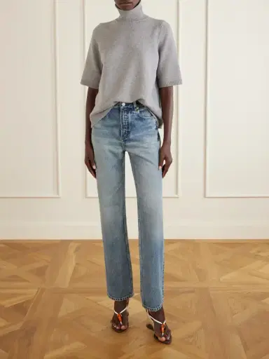 Alaïa High-waist Straight-leg Jeans | Thumbnail 2 Alaïa High-waist Straight-leg Jeans | Thumbnail 2