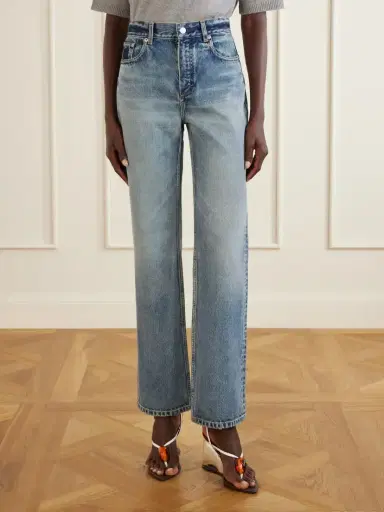 Alaïa High-waist Straight-leg Jeans | Thumbnail 3 Alaïa High-waist Straight-leg Jeans | Thumbnail 3
