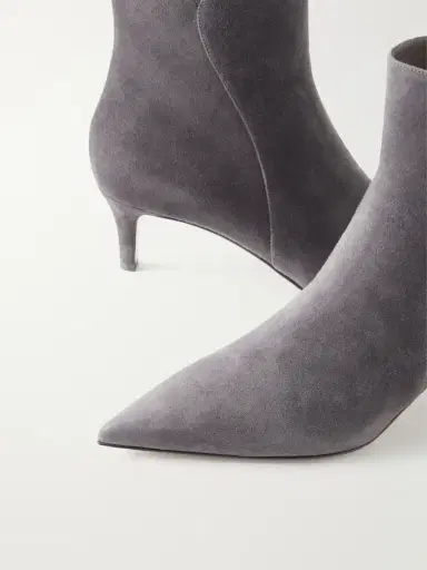 Gianvito Rossi Levy 55 Suede Ankle Boots | Thumbnail 5 Gianvito Rossi Levy 55 Suede Ankle Boots | Thumbnail 5