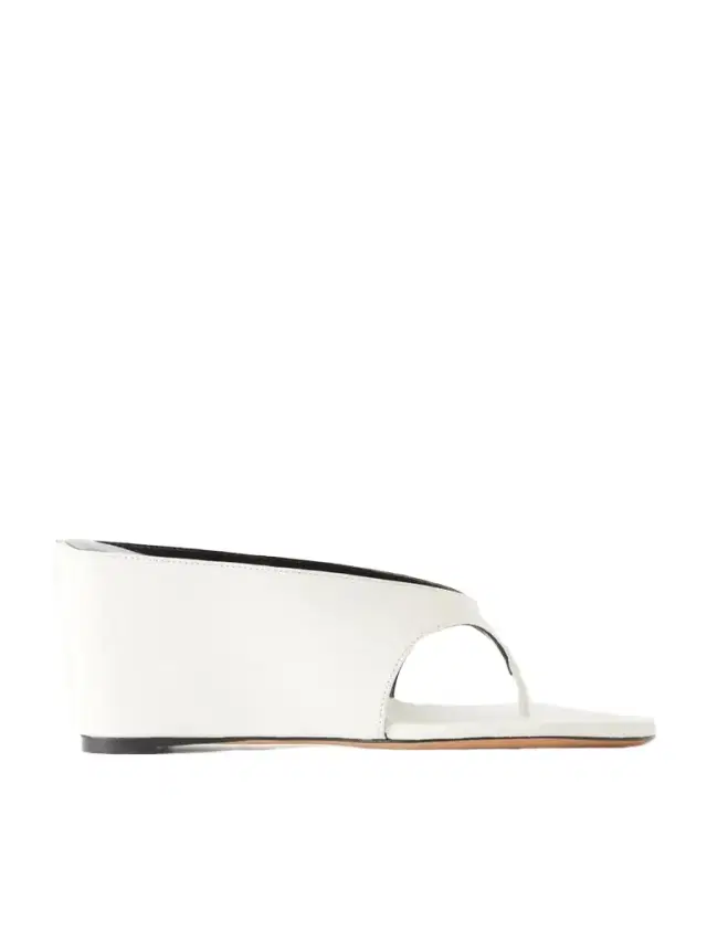 Jude Yaga Leather Wedge Sandals