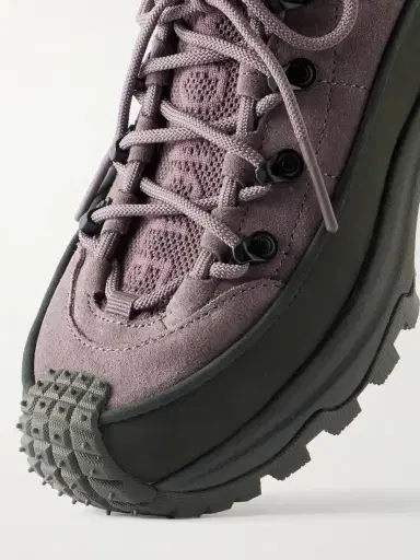 Moncler Trailgrip Lite3 Rubber-trimmed Suede Sneakers | Thumbnail 5 Moncler Trailgrip Lite3 Rubber-trimmed Suede Sneakers | Thumbnail 5