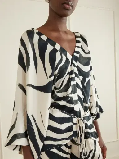 ANDRES OTALORA Desierto Vivo Printed Georgette Blouse | Thumbnail 4 ANDRES OTALORA Desierto Vivo Printed Georgette Blouse | Thumbnail 4