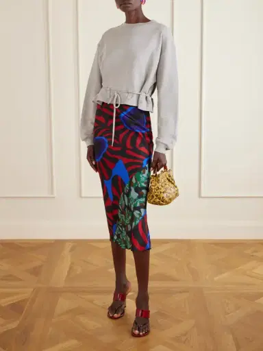 Dries Van Noten Snake-effect Leather Clutch | Thumbnail 3 Dries Van Noten Snake-effect Leather Clutch | Thumbnail 3