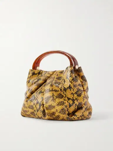 Dries Van Noten Snake-effect Leather Clutch | Thumbnail 4 Dries Van Noten Snake-effect Leather Clutch | Thumbnail 4