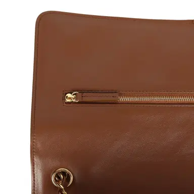 Chanel Chanel Maxi "Souplissimo" Large Flap Bag Camel Suede Gold Hardware | Thumbnail 8 Chanel Chanel Maxi "Souplissimo" Large Flap Bag Camel Suede Gold Hardware | Thumbnail 8