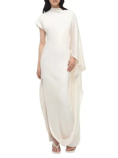 Simkhai Women's Ora Satin Column Gown | Thumbnail 1 Simkhai Women's Ora Satin Column Gown | Thumbnail 1