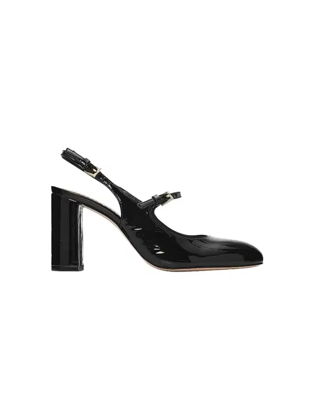 Cinq à Sept Women's Lola 80MM Patent Leather Slingback Pumps - Black