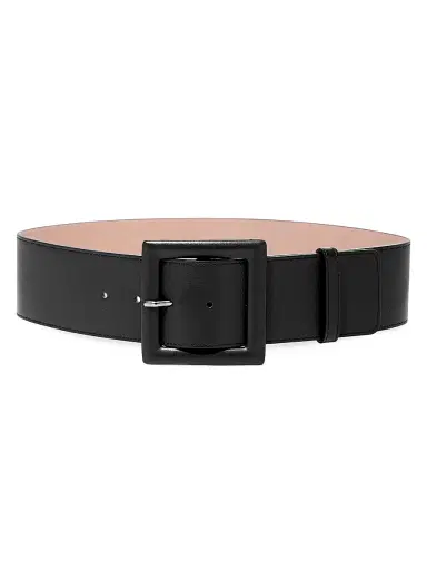 Carolina Herrera Women's Icon Large Square Buckle Belt | Thumbnail 1 Carolina Herrera Women's Icon Large Square Buckle Belt | Thumbnail 1