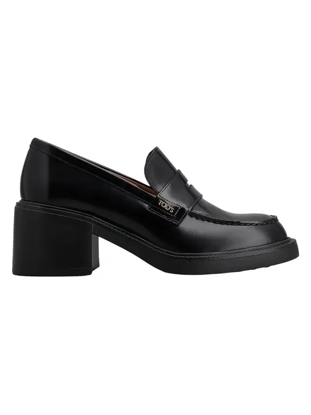 Tod's Women's 60MM Leather Penny Loafer-Style Pumps - Nero