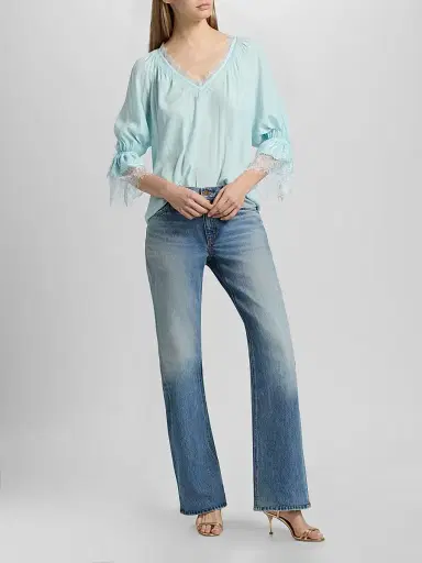 Ramy Brook Women's Lilah Lace-Trim Top | Thumbnail 2 Ramy Brook Women's Lilah Lace-Trim Top | Thumbnail 2